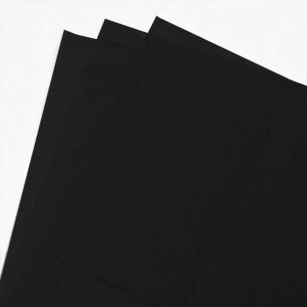 BLACK ACID FREE TISSUE 500 x 750mm