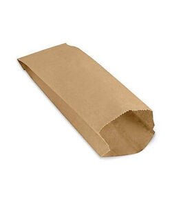 GUSSET BROWN PAPER BAG