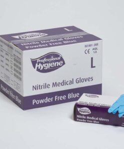 NITRILE GLOVE BLUE