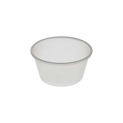 4oz Clear Plastic Portion Pot