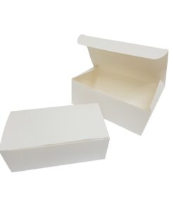 White Snack Box