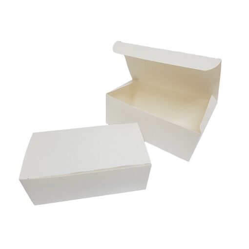 White Snack Box