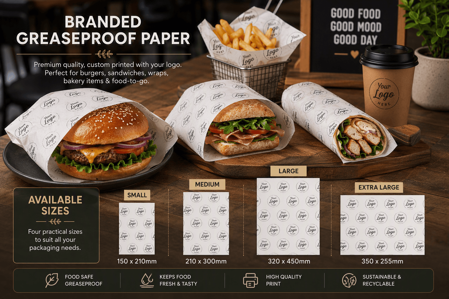 Branded Greaseproof