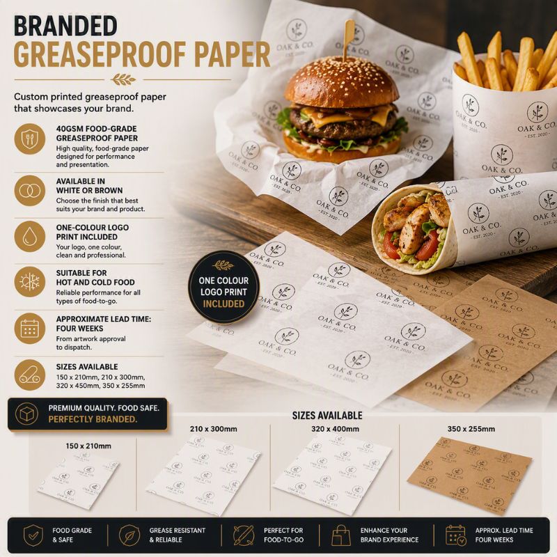 New branded Greaseproof